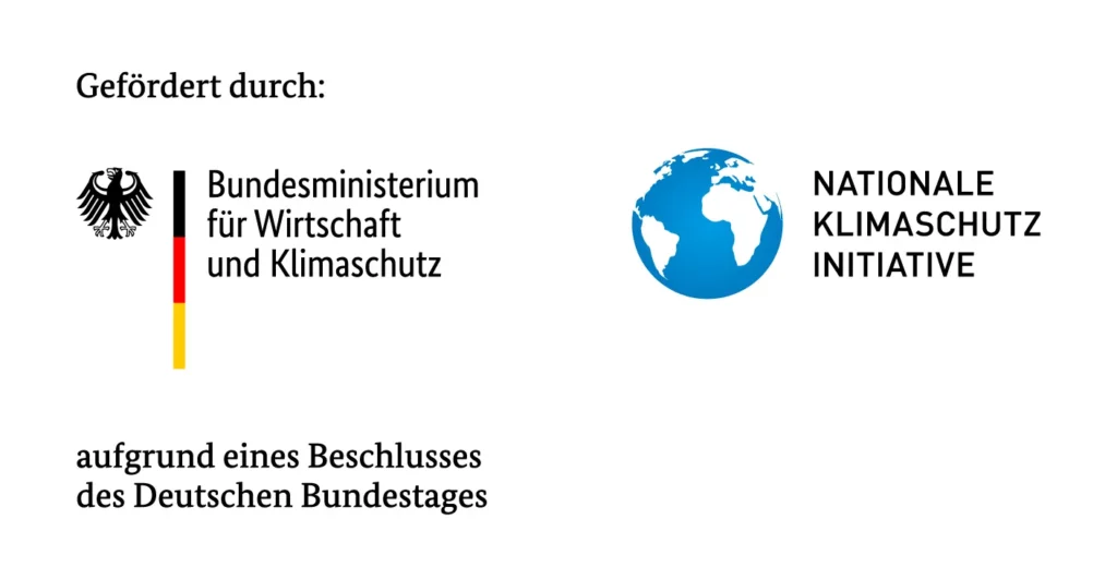 Gefördert vom Bundesministerium für Wirtschaft und Klimaschutz aufgrund eines Beschlusses des Deutschen Bundestages
